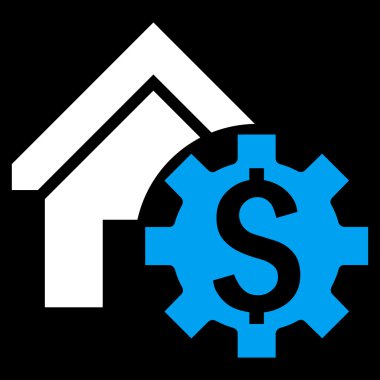 Kiralık Konut seçenekleri düz vektör simgesi