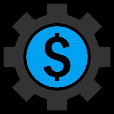 Mali seçenekleri düz vektör simgesi