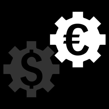 Mali mekanik düz vektör simgesi