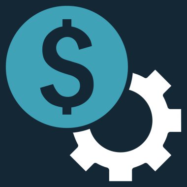 Geliştirme maliyet düz vektör simgesi