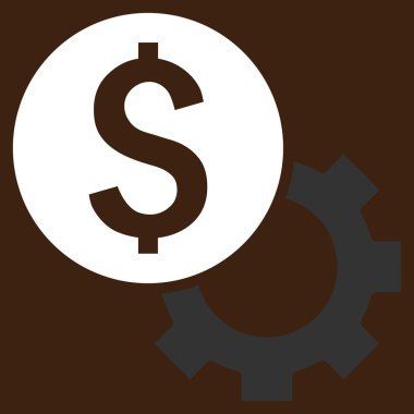 Geliştirme maliyet düz vektör simgesi