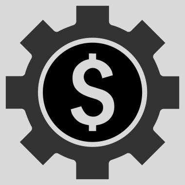 Mali seçenekleri düz vektör simgesi