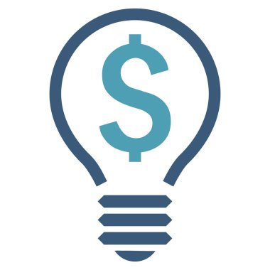 Patent düz vektör simgesi