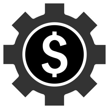 Mali seçenekleri düz vektör simgesi