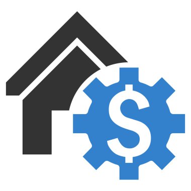 Kiralık Konut seçenekleri düz vektör simgesi