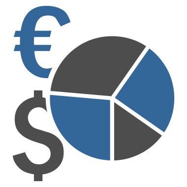 Mali pasta grafiği düz vektör simgesi