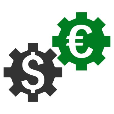 Mali mekanik düz vektör simgesi