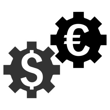 Mali mekanik düz vektör simgesi