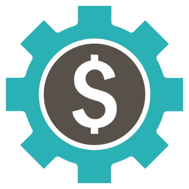 Mali seçenekleri düz vektör simgesi