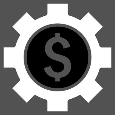 Mali seçenekleri düz vektör simgesi