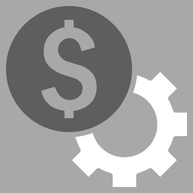 Geliştirme maliyet düz vektör simgesi