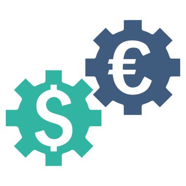 Mali mekanik düz vektör simgesi