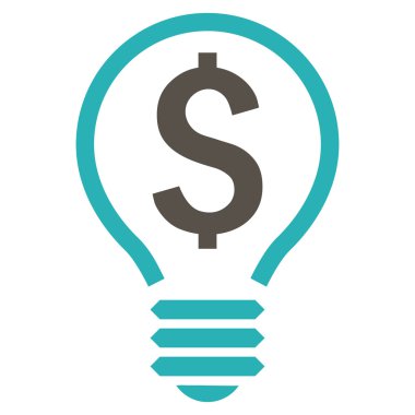 Patent düz vektör simgesi