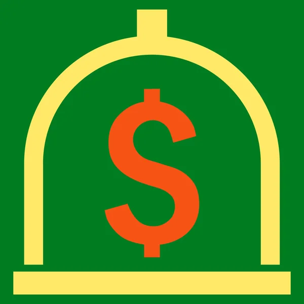 Dollar Deposit platte Vector Icon — Stockvector