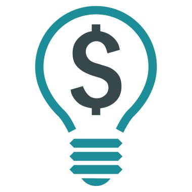 Patent düz vektör simgesi