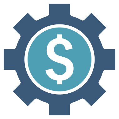 Mali seçenekleri düz vektör simgesi