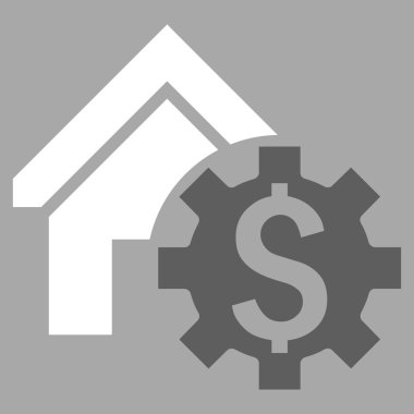 Kiralık Konut seçenekleri düz vektör simgesi