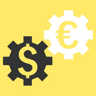 Mali mekanik düz vektör simgesi