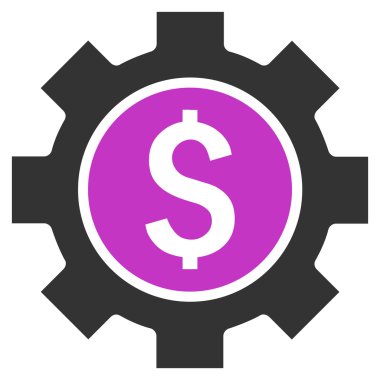 Mali seçenekleri düz vektör simgesi