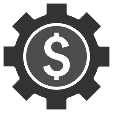 Mali seçenekleri düz vektör simgesi