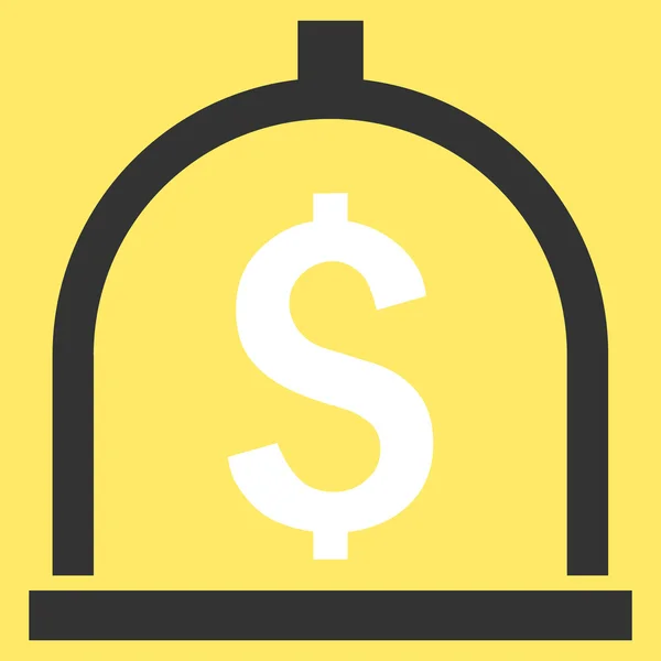 Dollar deposition platt vektor Icon — Stock vektor