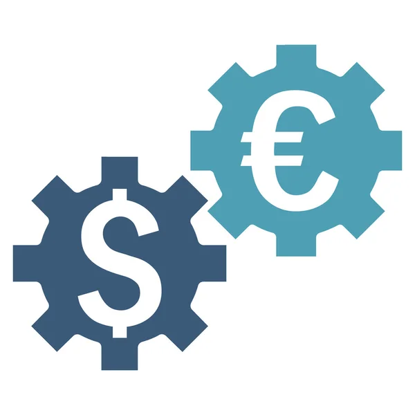 Mecánica financiera Flat Vector Icon — Vector de stock