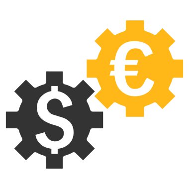 Mali mekanik düz vektör simgesi