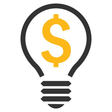 Patent düz vektör simgesi