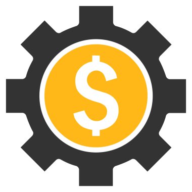 Mali seçenekleri düz vektör simgesi