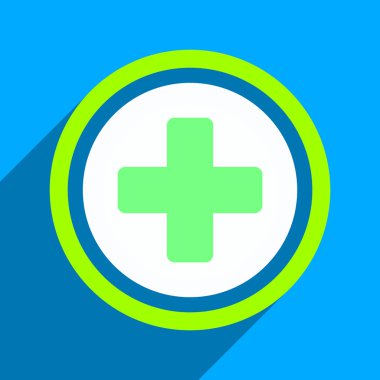 Uzun gölge ile yuvarlatılmış çapraz düz kare simgesi