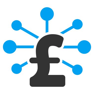 Vektör simgesi simgesi Lirası ilişkiler daire