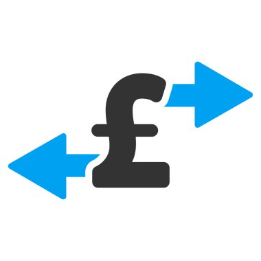 Lirası para düz vektör simgesi simgesi harcamak