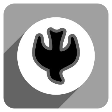 Uzun Gölge düşen ruh düz kare simgesi