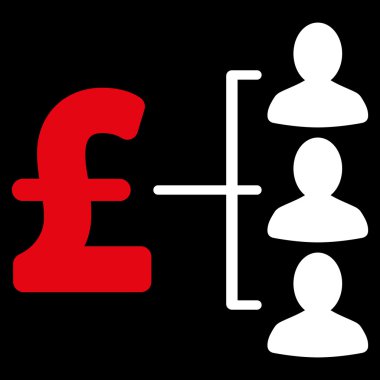 Vektör simgesi simgesi Lirası alıcılar düz