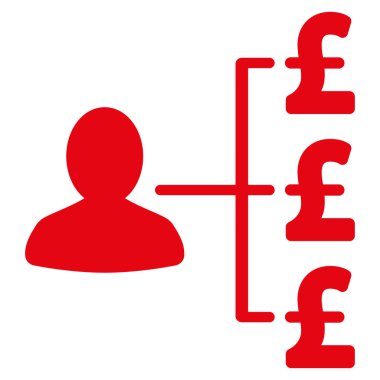 Vektör simgesi simgesi Lirası mükellefi ilişkiler daire