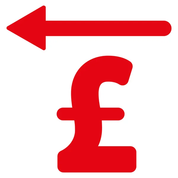 Symbole d'icône de vecteur plat de dos d'argent de livre — Image vectorielle