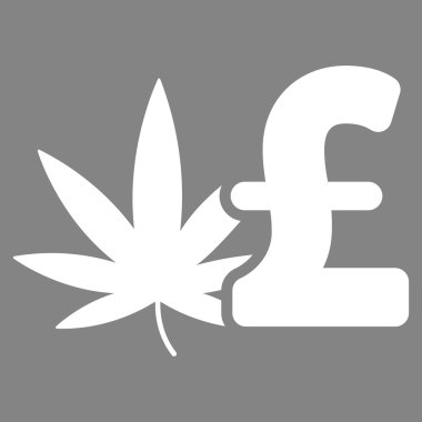 Esrar Lirası iş düz vektör simgesi simgesi