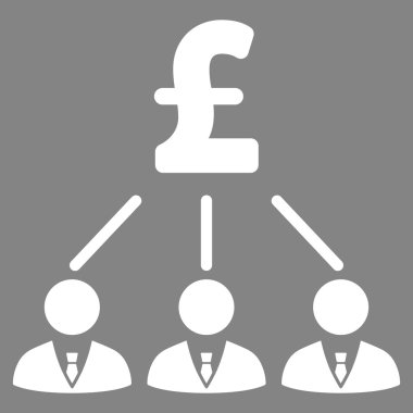 Vektör simgesi simgesi Lirası hissedarlar düz