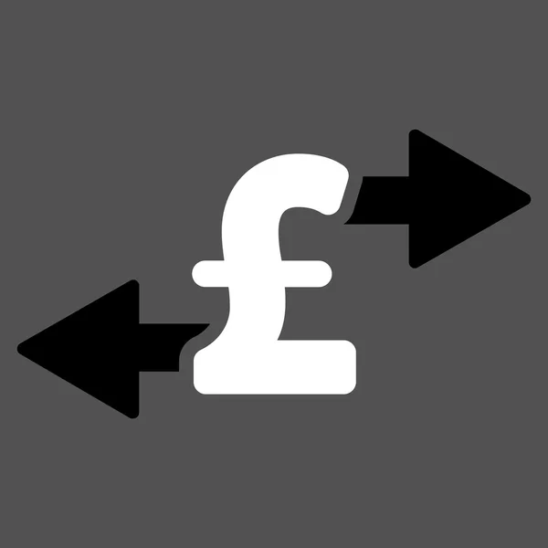 Symbole d'icône vectorielle plate d'argent de dépense de livre — Image vectorielle