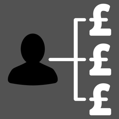 Vektör simgesi simgesi Lirası mükellefi ilişkiler daire