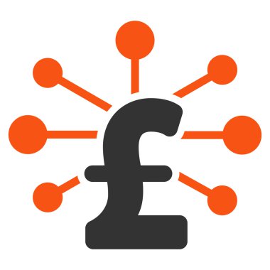 Vektör simgesi simgesi Lirası ilişkiler daire