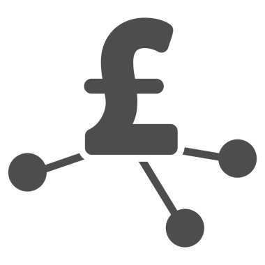 Düz vektör simgesi simgesi Lirası Bankası şubeleri