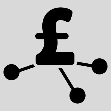 Düz vektör simgesi simgesi Lirası Bankası şubeleri