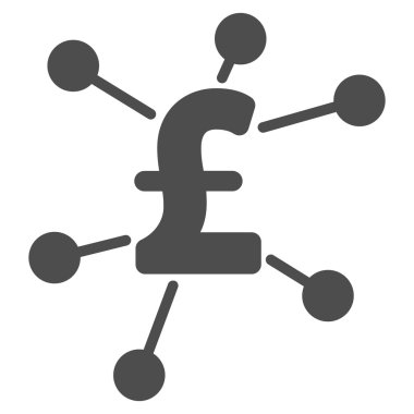 Düz vektör simgesi simgesi Lirası Linkler