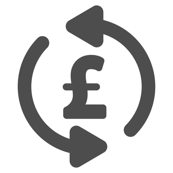 Font ár lapos Vector Icon szimbólum frissítése — Stock Vector