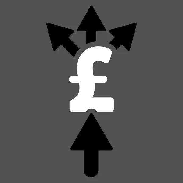 Symbole d'icône vectorielle plate de paiement de livre — Image vectorielle