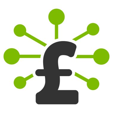 Vektör simgesi simgesi Lirası ilişkiler daire