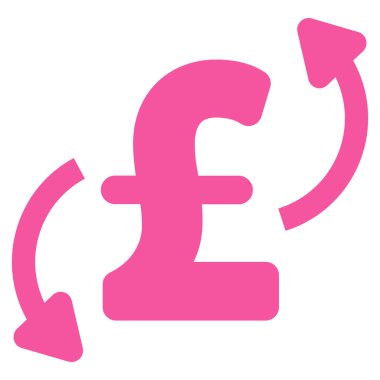 Düz vektör simgesi simgesi Lirası aktarır