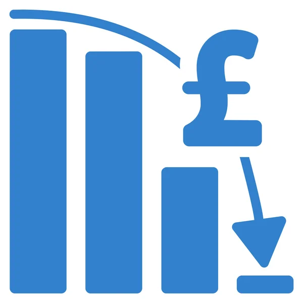 Font pénzügyi eposzt nem lapos Vector Icon szimbólum — Stock Vector