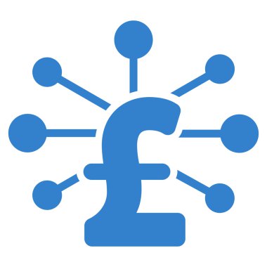 Vektör simgesi simgesi Lirası ilişkiler daire